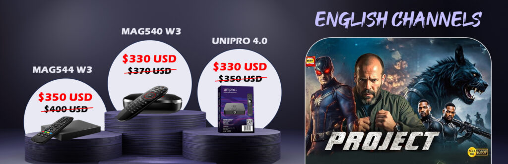 English IPTV Channels